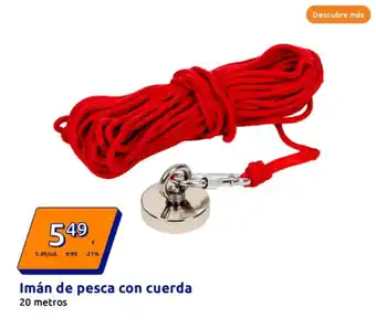 Action Imán de pesca con cuerda oferta