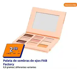 Action Paleta de sombras de ojos FAB Factory oferta