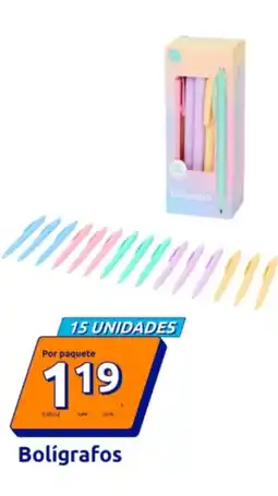 Action Bolígrafos oferta