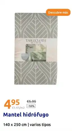 Action Mantel hidrófugo 140 x 250 cm oferta