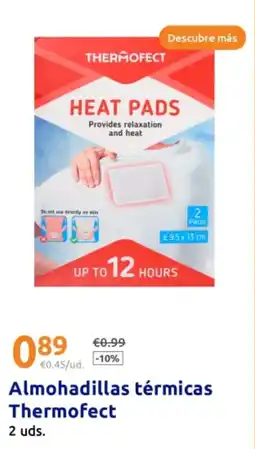 Action THERMOFECT Almohadillas térmicas oferta