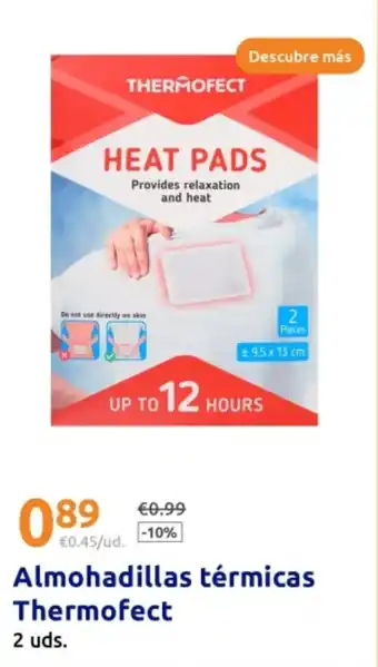 Action THERMOFECT Almohadillas térmicas oferta