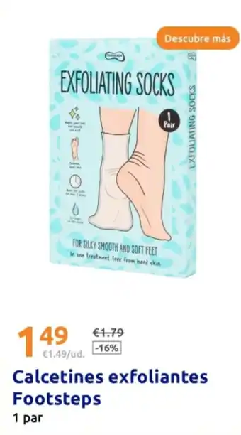Action Calcetines exfoliantes Footsteps oferta