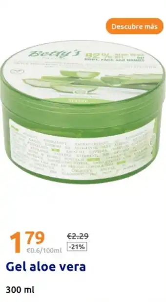 Action Gel aloe vera oferta
