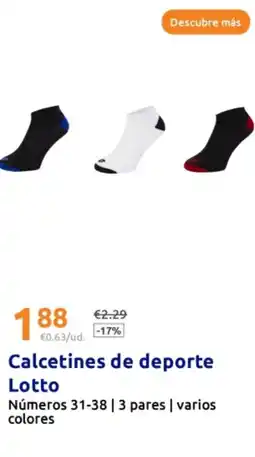 Action Calcetines de deporte Lotto oferta