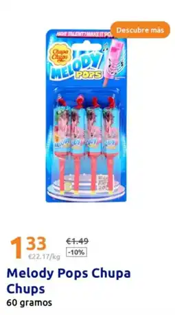 Action Melody Pops Chupa Chups oferta