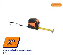 Action WERCKMANN Cinta métrica oferta