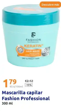 Action Mascarilla capilar Fashion Professional oferta