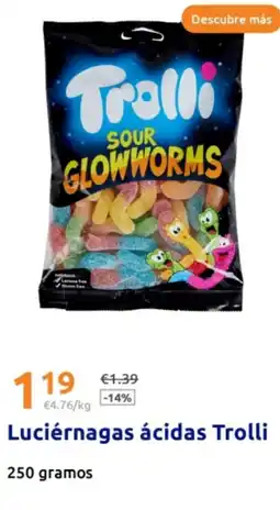 Action TROLLI Luciérnagas ácidas oferta