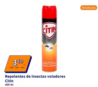 Action CITIN Repelentes de insectos voladores oferta