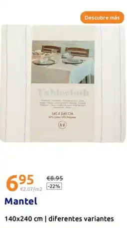 Action Mantel 140x240 cm oferta