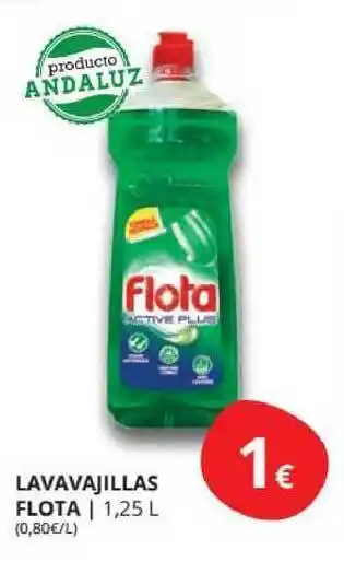 Supermercados MAS Flota Lavavajillas 1,25L oferta