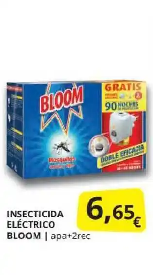 Supermercados MAS Bloom Insecticida Eléctrico oferta