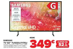 Carrefour SAMSUNG Tv 50" tu50du7175u oferta