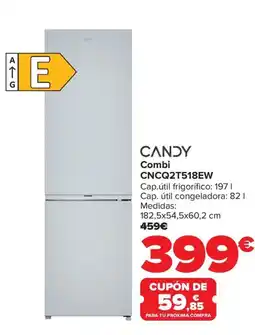 Carrefour CANDY Combi CNCQ2T518EW oferta
