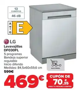 Carrefour LG Lavavajillas DF030FL oferta