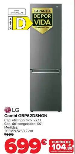 Carrefour LG Combi GBP62DSNGN oferta