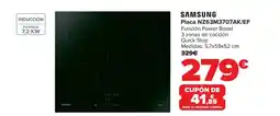 Carrefour SAMSUNG Placa NZ63M3707AK/EF oferta