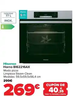 Carrefour HISENSE Horno BI62216AX oferta