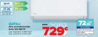Carrefour Aire acondicionado Artic DS-18KTP oferta