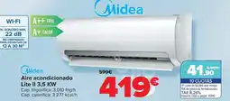 Carrefour MIDEA Aire acondicionado Lite II 3,5 KW oferta