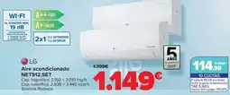 Carrefour LG Aire acondicionado NET912.SET oferta