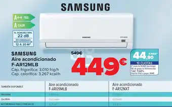 Carrefour SAMSUNG Aire acondicionado F-AR12MLB oferta