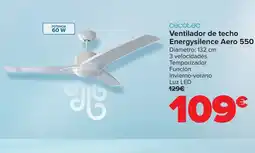 Carrefour CECOTEC Ventilador de techo Energysilence Aero 550 oferta