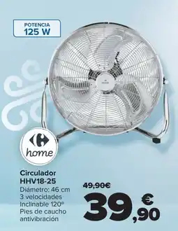 Carrefour Circulador hhv18-25 oferta