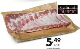 Supermercados Lupa Costilla de cerdo oferta