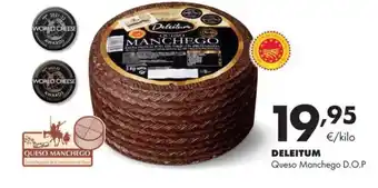 Supermercados Lupa DELEITUM Queso Manchego D.O.P oferta