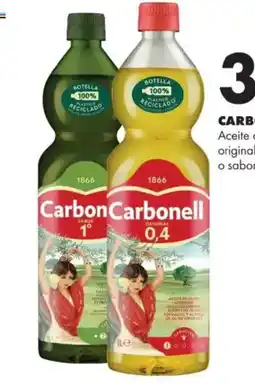 Supermercados Lupa CARBONELL Aceite de oliva original 0,4 o sabor 1° oferta