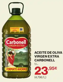 Supercor CARBONELL Aceite de oliva virgen extra oferta