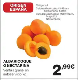 Supercor Albaricoque onectarina oferta