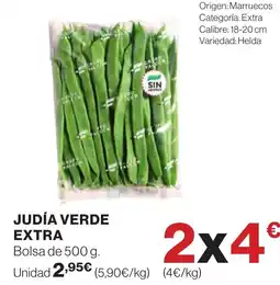 Supercor Judía verde extra oferta