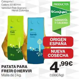 Supercor Patata para freír o hervir oferta