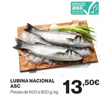 Supercor Lubina nacional asc oferta
