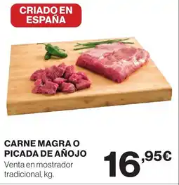 Supercor Carne magra o picada de añojo oferta
