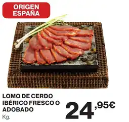 Supercor Lomo de cerdo ibérico fresco o adobado oferta