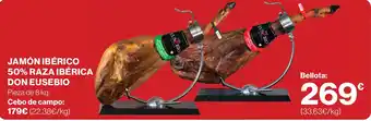 Supercor Jamón ibérico 50% raza ibérica don eusebio oferta