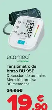 Carrefour Ecomed - tensiómetro de brazo bu 95e oferta