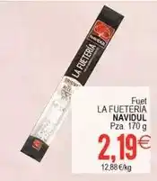Plenus Supermercados Navidul - fuet oferta