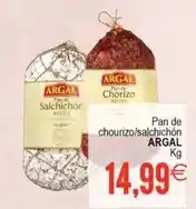 Plenus Supermercados Argal - pan de chourizo/salchichon oferta