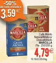 Plenus Supermercados Marcilla - cafe moido natural/mistura/ descafeinado oferta