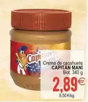 Plenus Supermercados Capitan mani - crema de cacahuete oferta