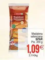 Plenus Supermercados Spar - madalena valenciana oferta