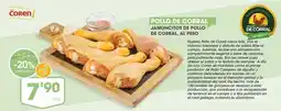Supermercados Plaza Jamoncitos de pollo de corral oferta