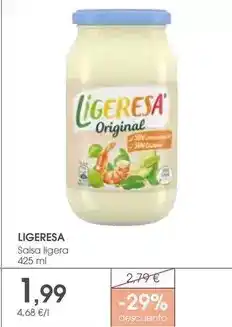 Supermercados Plaza Ligeresa - salsa ligera oferta
