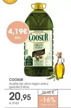 Supermercados Plaza Coosur - aceite de oliva virgen extra oferta