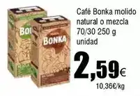 FROIZ Bonka - café molido natural o mezcla oferta